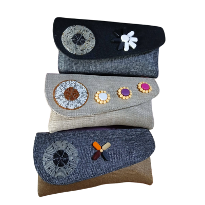 Beaded Clutch Bag